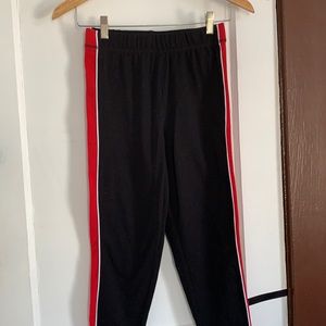 Black and red leggings for woman
